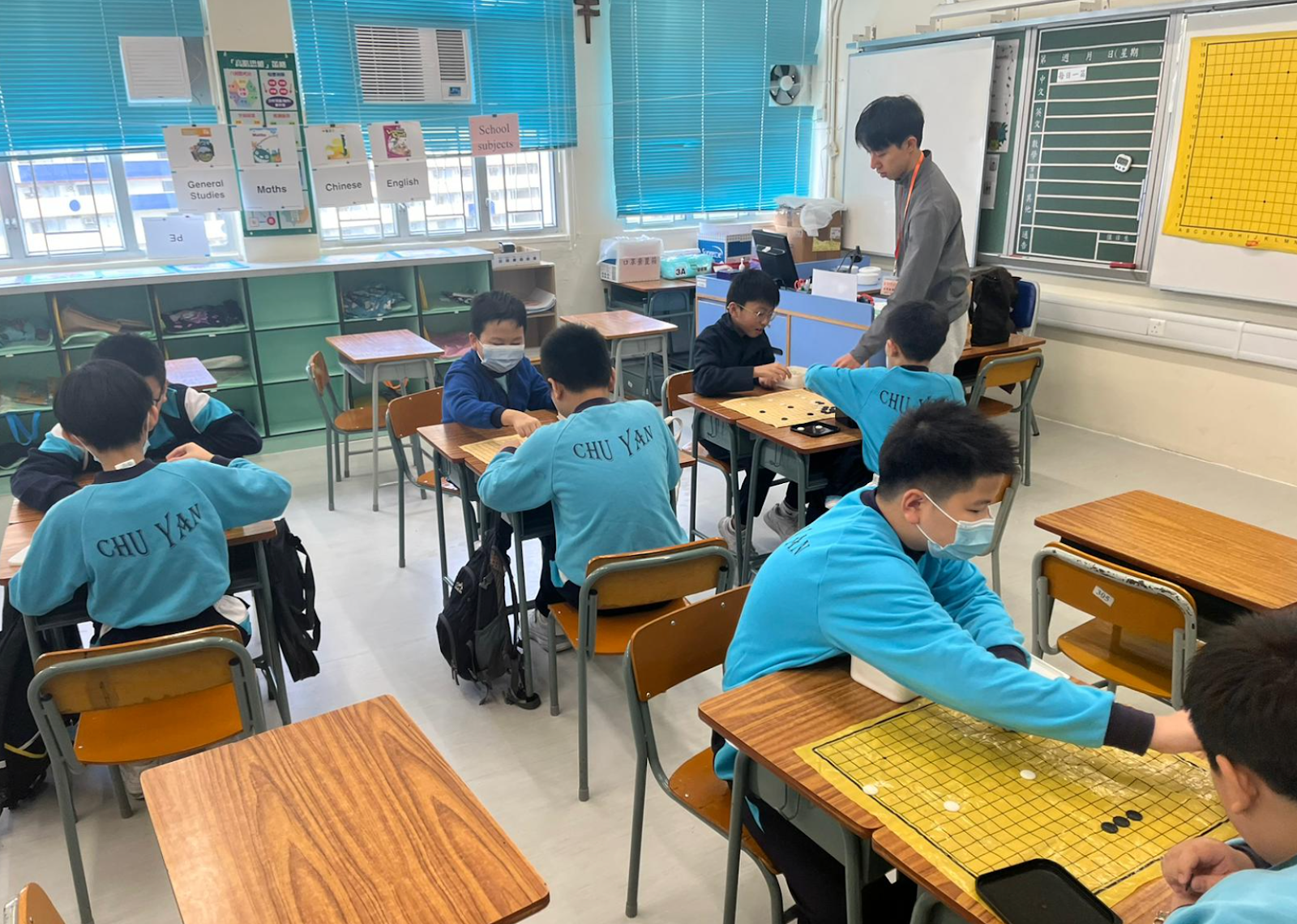 香港 小學生 幼稚園 中學生 小朋友 孩子 兒童 課外活動 下棋 棋類 興趣班